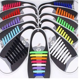 No-tie Shoe Laces (Adult Size, 5 colors)
